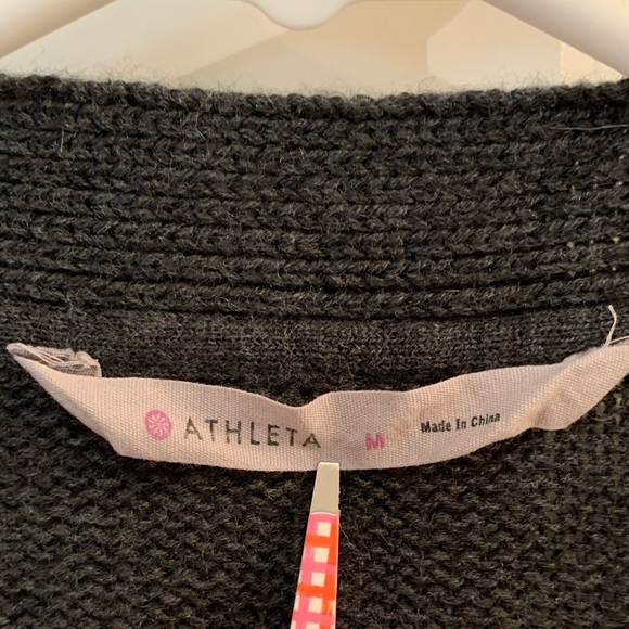 Athleta Merino Wool Open Cardigan Duster - Picture 3 of 6